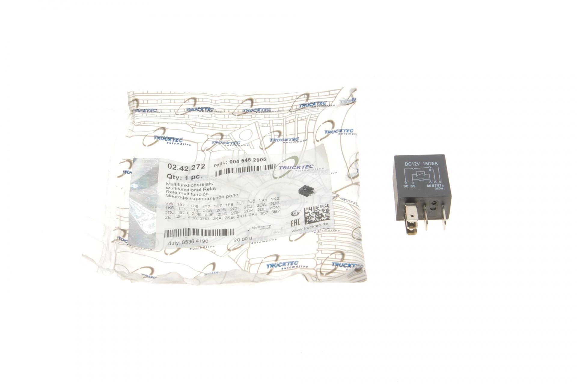 Реле поворотов 12V Mercedes Sprinter/VW LT 96-- (02.42.272)
