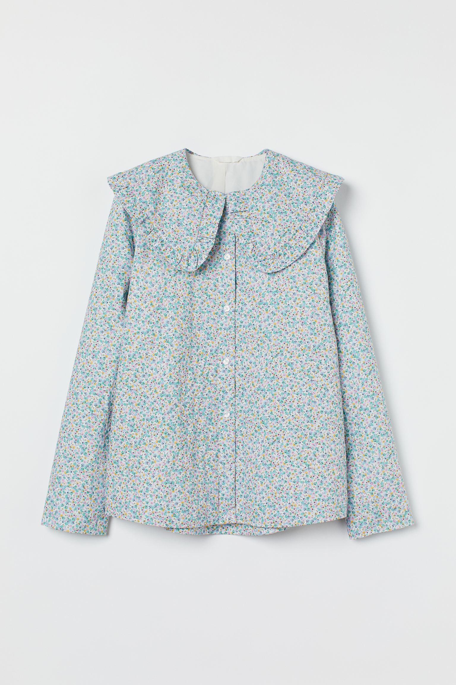 Куртка H&M Квіти XL Зелено-рожевий (S16071010439)