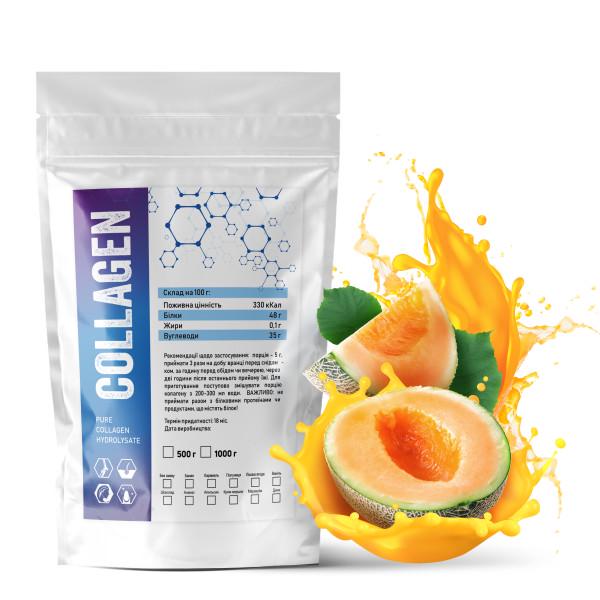 Коллаген гидролизованный в порошке Дыня на 50 порций 500 г (21-125-kg-d500)