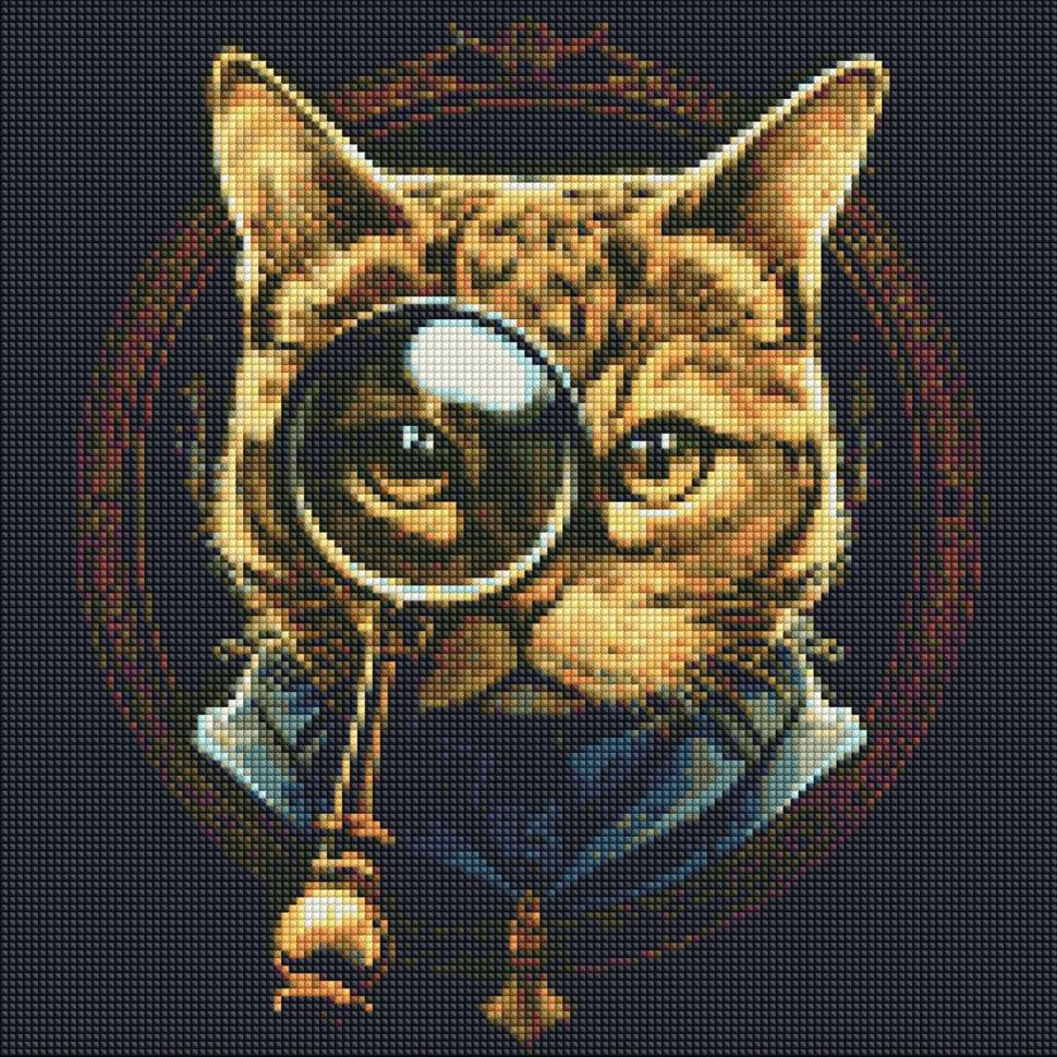 Алмазная мозаика Идейка Мир в деталях 40x40 см (AMO7521)