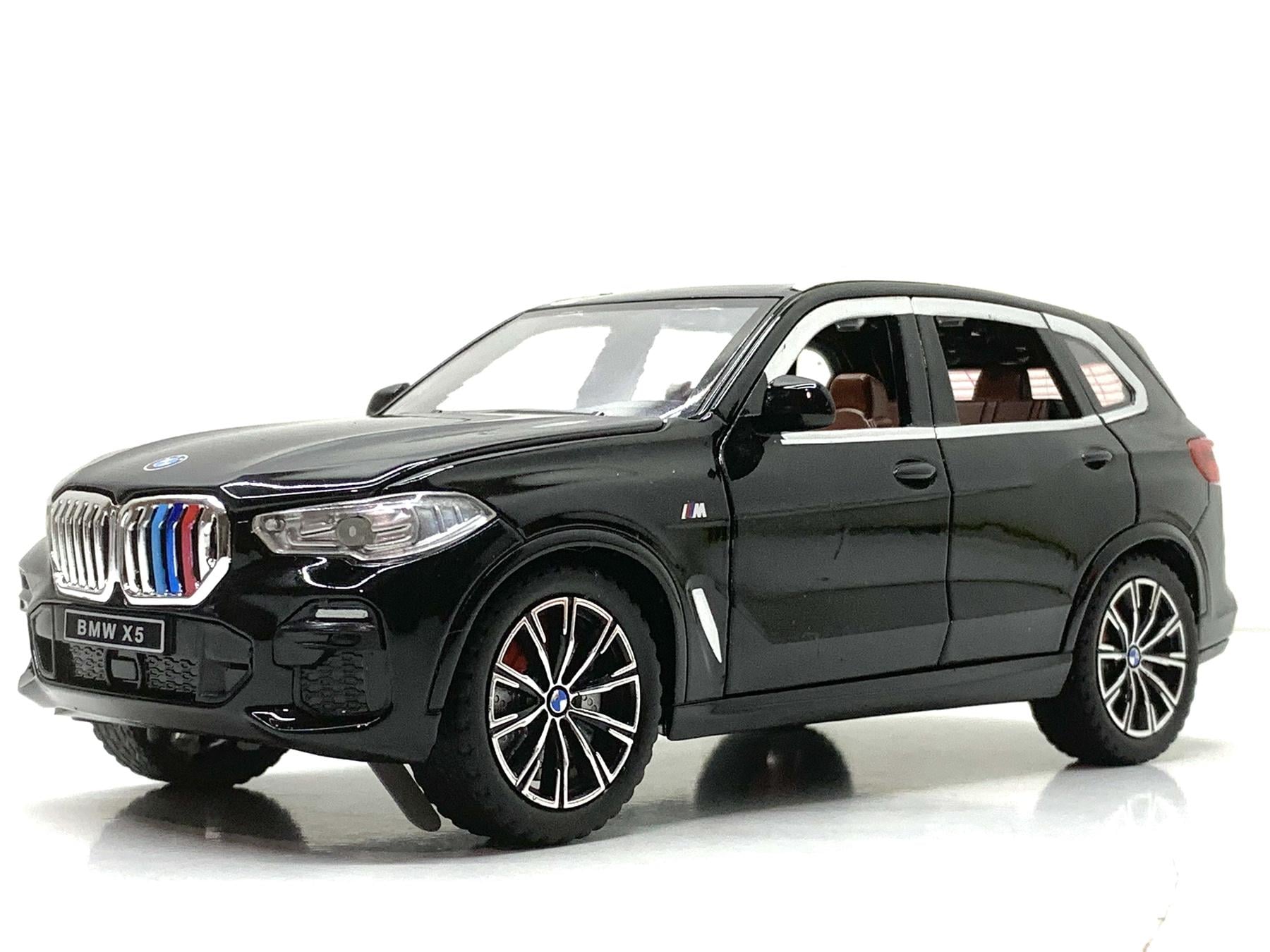 Машина АвтоСвіт BMW Х5 инерционная масштаб 1:24 открываются двери/капот/багажник 20 см Черный (AP-2012)