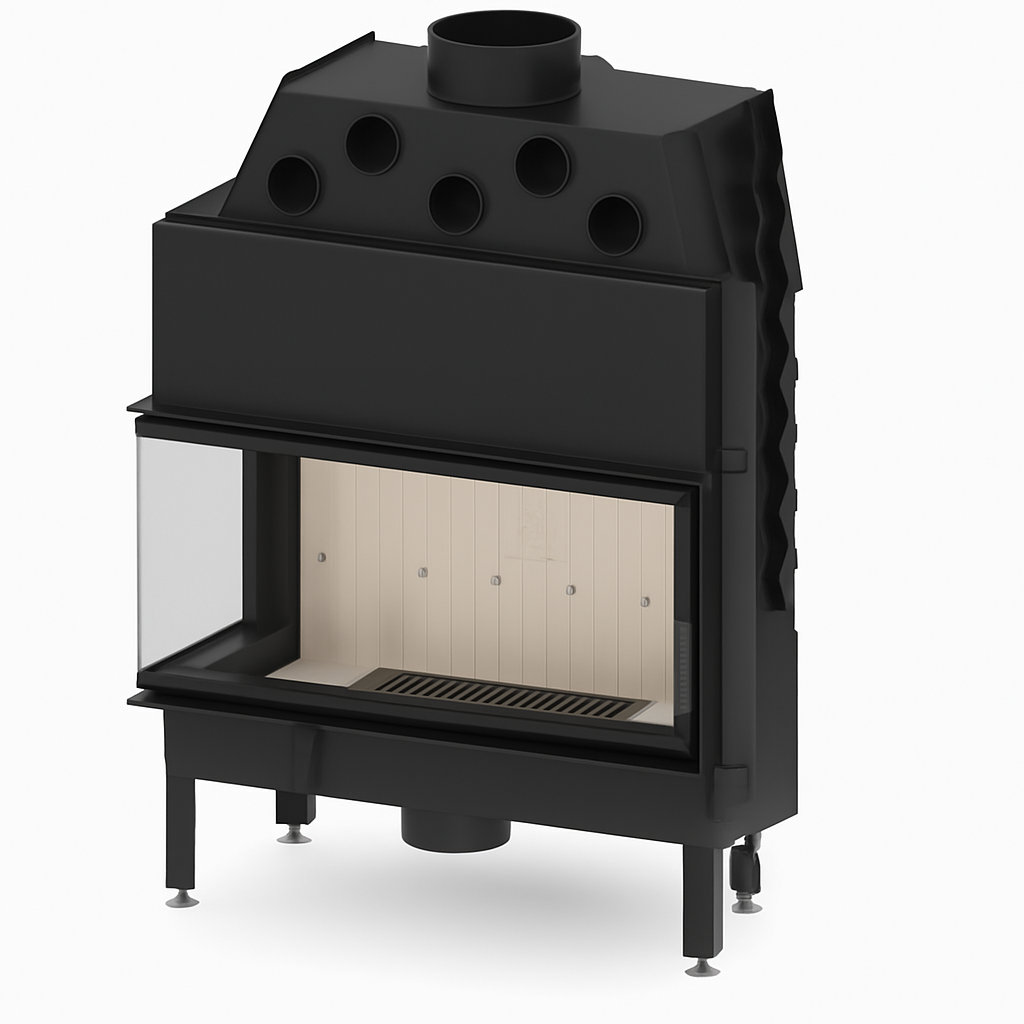 Топка угловая каминная Hitze Albero левая 19 кВт