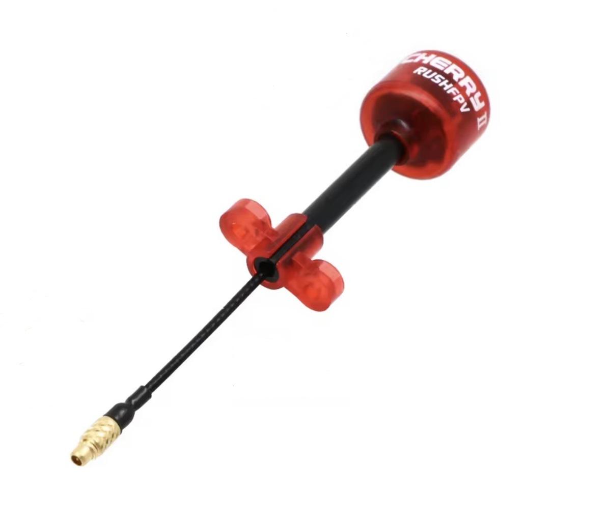 Антенна 5,8G LHCP Rush Cherry 2 II 1,8Dbi MMCX-J прямой для FPV дронов 85 мм (00-00026436)