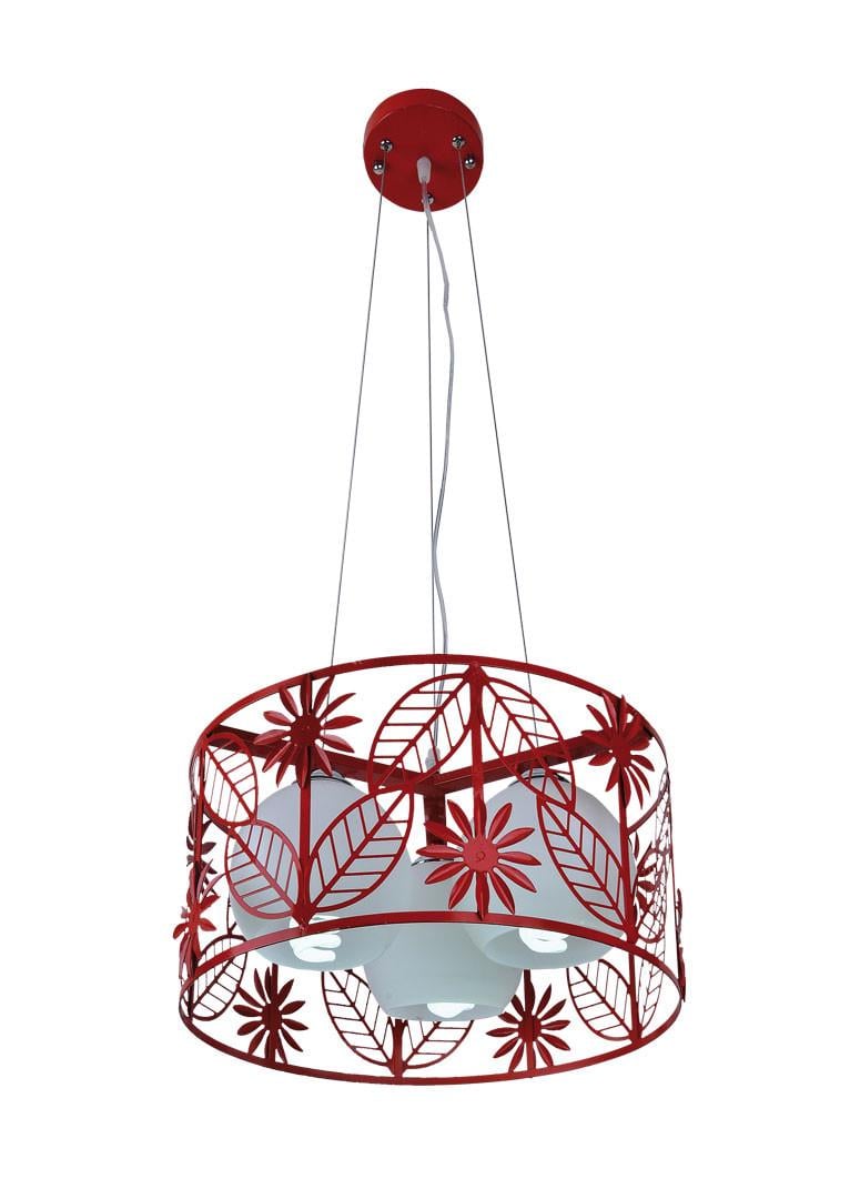Підвісна люстра Маріа Червоний (140790c20500)