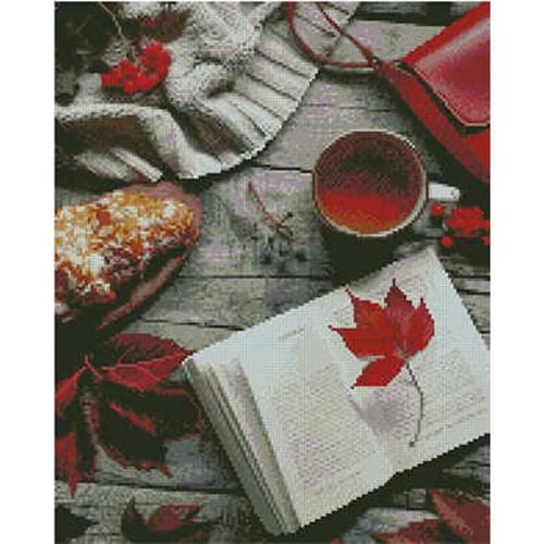 Алмазная мозаика Strateg Премиум Комфортная атмосфера 40x50 см (Str-L-053)