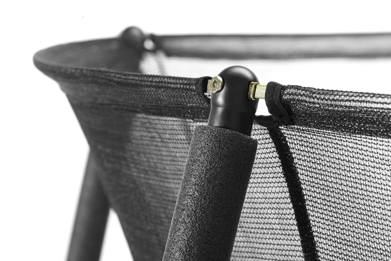 Батут для дома Salta Comfort Edition из защитной сеткой d 427 см Черный с зеленым (5078G) - фото 3 Батут для дома Salta Comfort Edition из защитной сеткой d 427 см Черный с зеленым (5078G) - фото 3