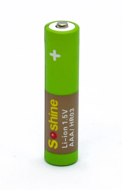 Аккумулятор AAA Soshine 1,5V 730 mAh 1100 mWh (18882)