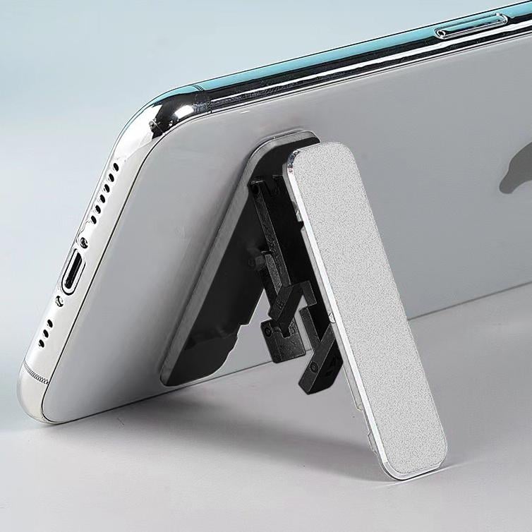 Наклейка-подставка для телефона универсальная Серебристый (26204996) - фото 5 Наклейка-подставка для телефона универсальная Серебристый (26204996) - фото 5