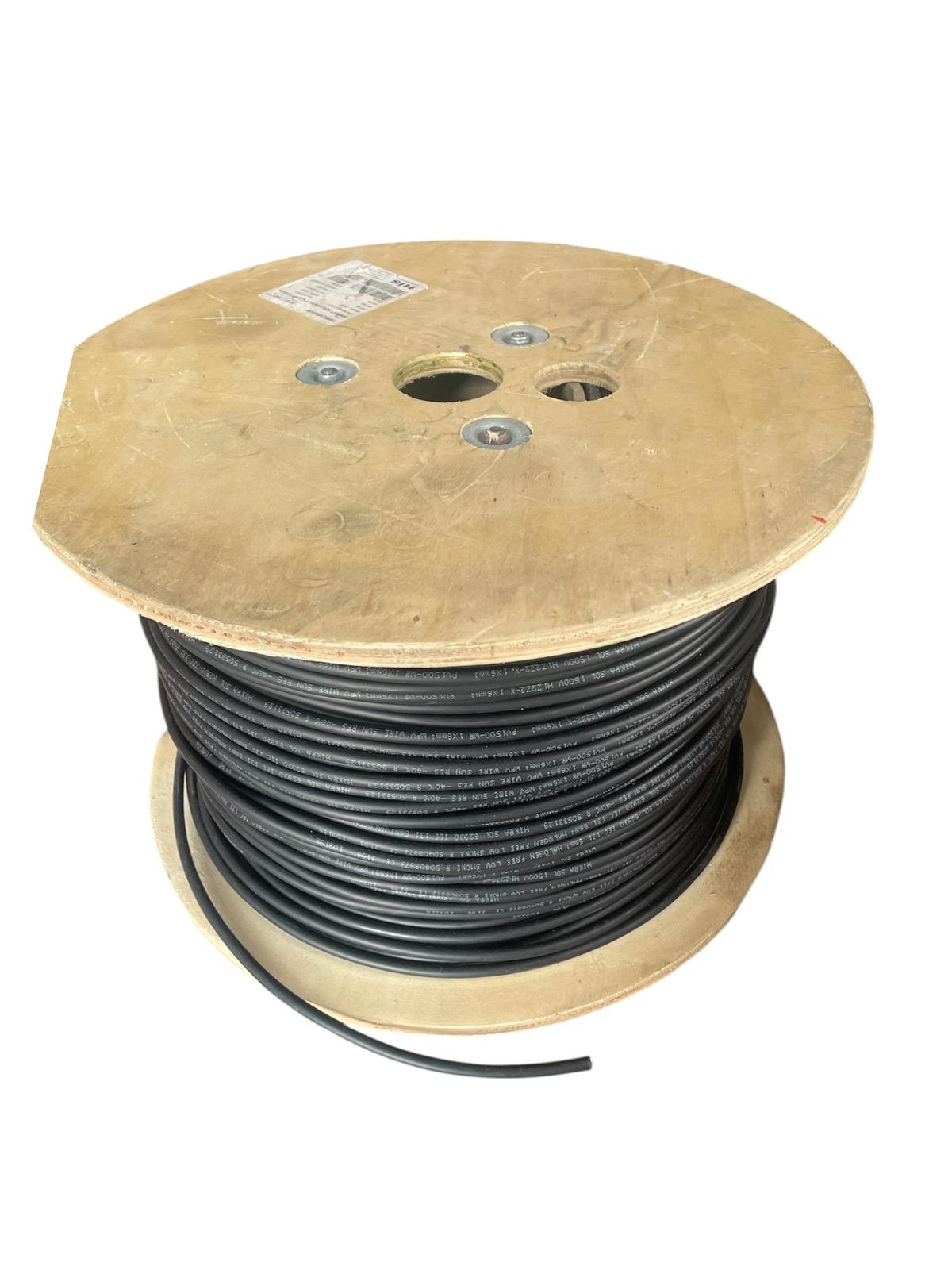 Кабель солнечный от -40°C до +90°C Черный Кабель солнечный от -40°C до +90°C Черный