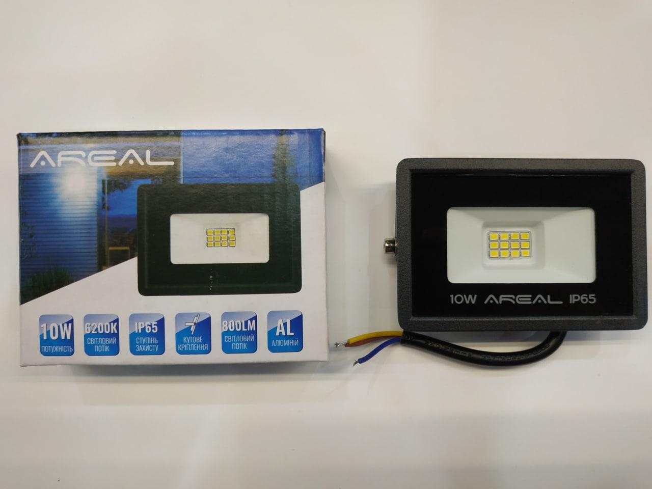 Прожектор світлодіодний AREAL PR-10W 6200К 220 V IP65 - фото 5 Прожектор світлодіодний AREAL PR-10W 6200К 220 V IP65 - фото 5