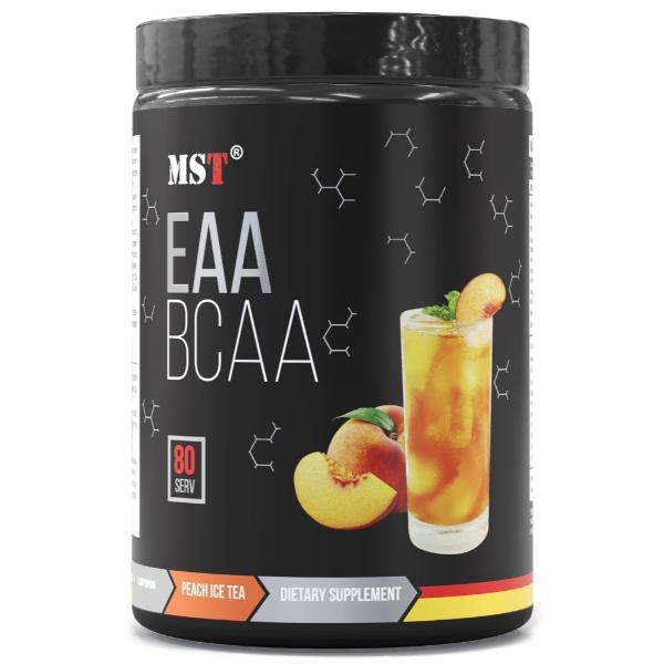 Аминокомплекс для спорта MST Nutrition BCAA EAA Zero 1040 г 80 порций Peach Ice Tea (000023575)