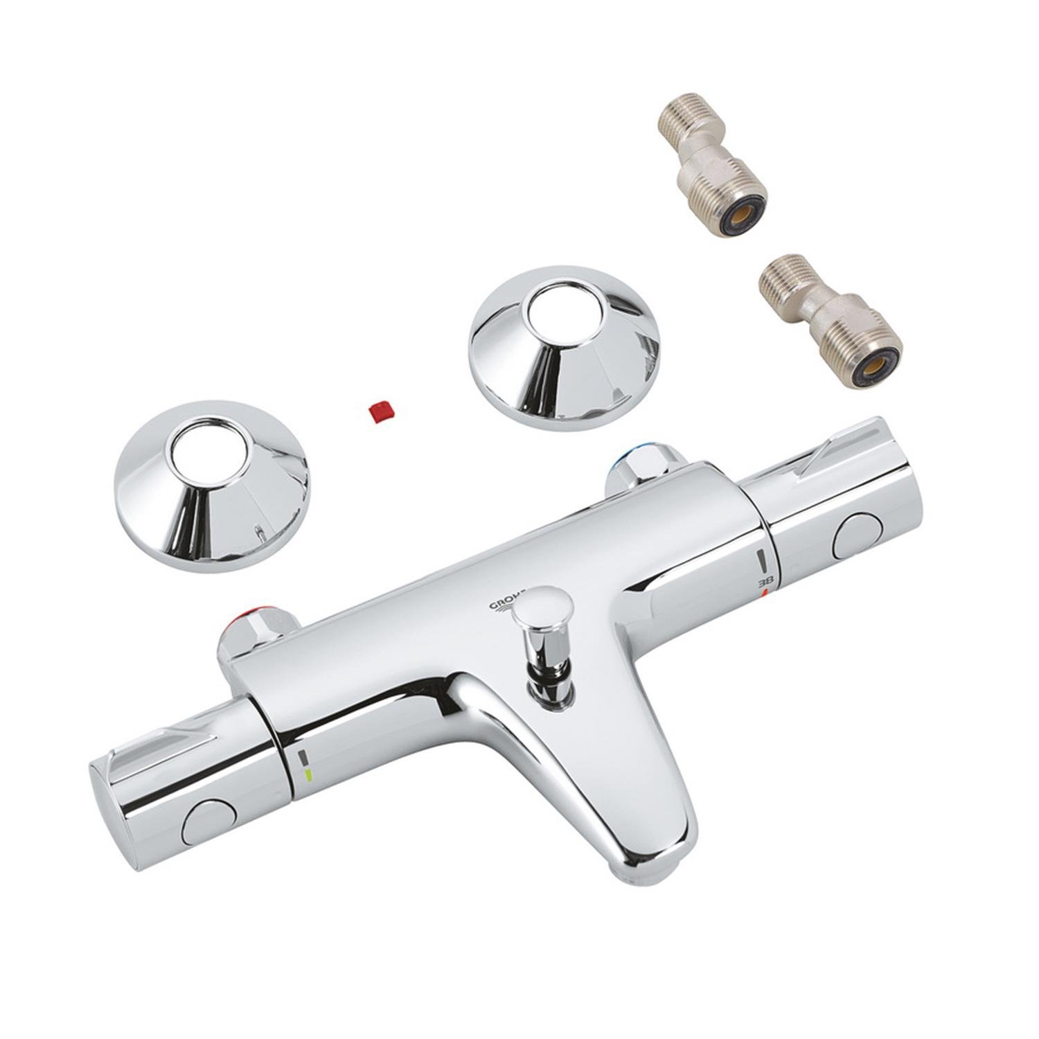 Смеситель для ванны Grohe Grohtherm CV032204 с термостатом Хром (174069) - фото 6