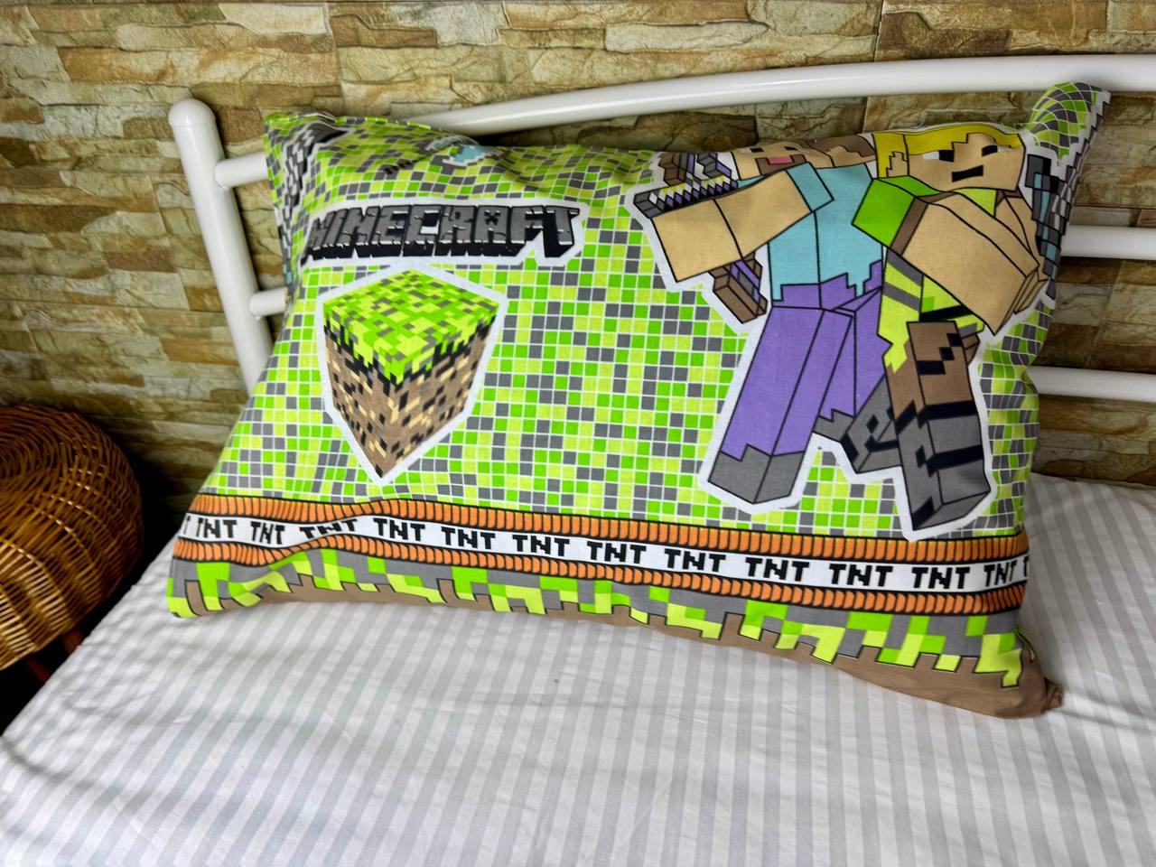 Наволочка Minecraft 1 шт. бязь 50х70 см (G-4145/WP/x50)