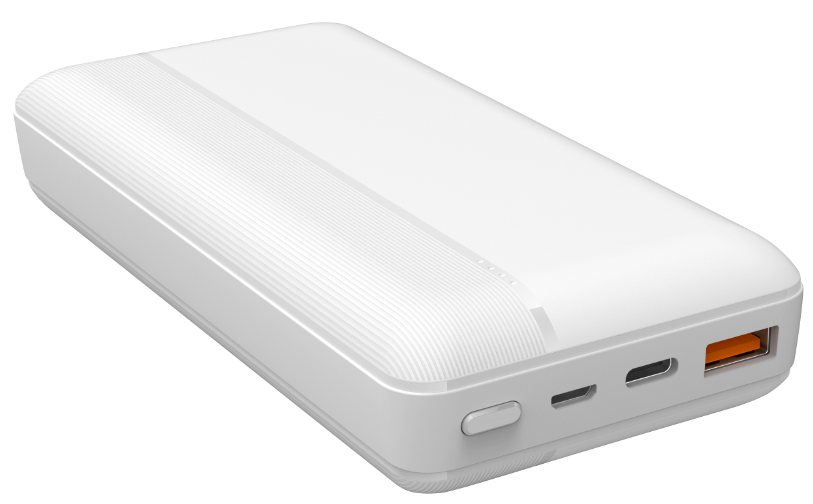 Портативное зарядное устройство BYZ W23 - 20000 mAh Type-C PD White