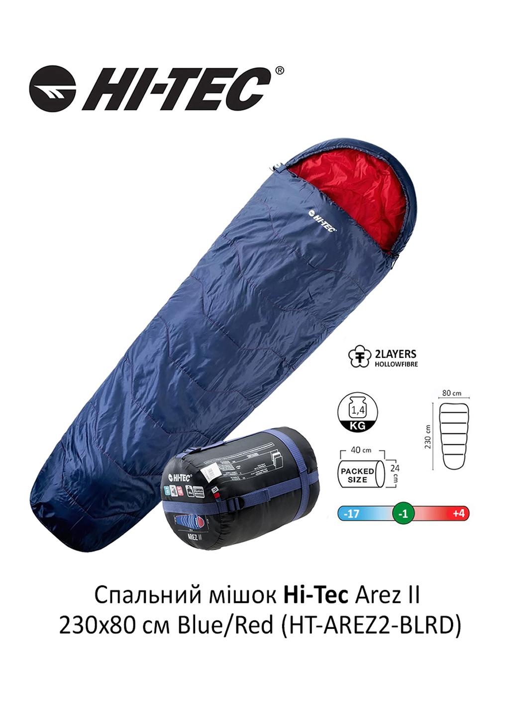 Спальный мешок Hi-Tec Arez II 230x80 Right Zip Сине-красный (HT-AREZ2-BLRD) - фото 4