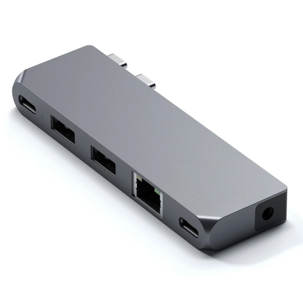 Хаб-адаптер Satechi USB-C Pro Hub Mini, Space Gray (ST-UCPHMIM)