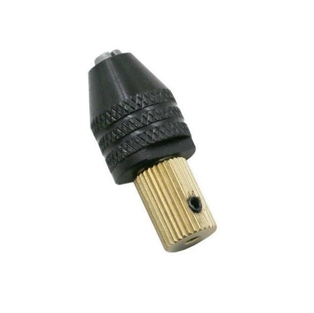 Патрон міні кулачковий 0,3-3,5 мм під 2,35 мм вал для мікродрилі PCB гравера (313033)