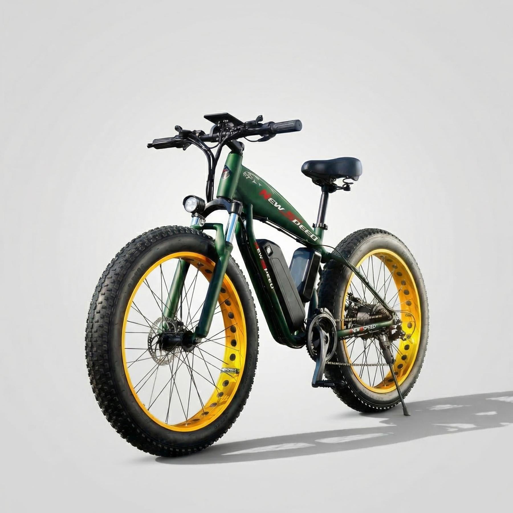 Электровелосипед фетбайк New Speed ​​1000W 48V 13 Ah для бездорожья Хаки (73870)