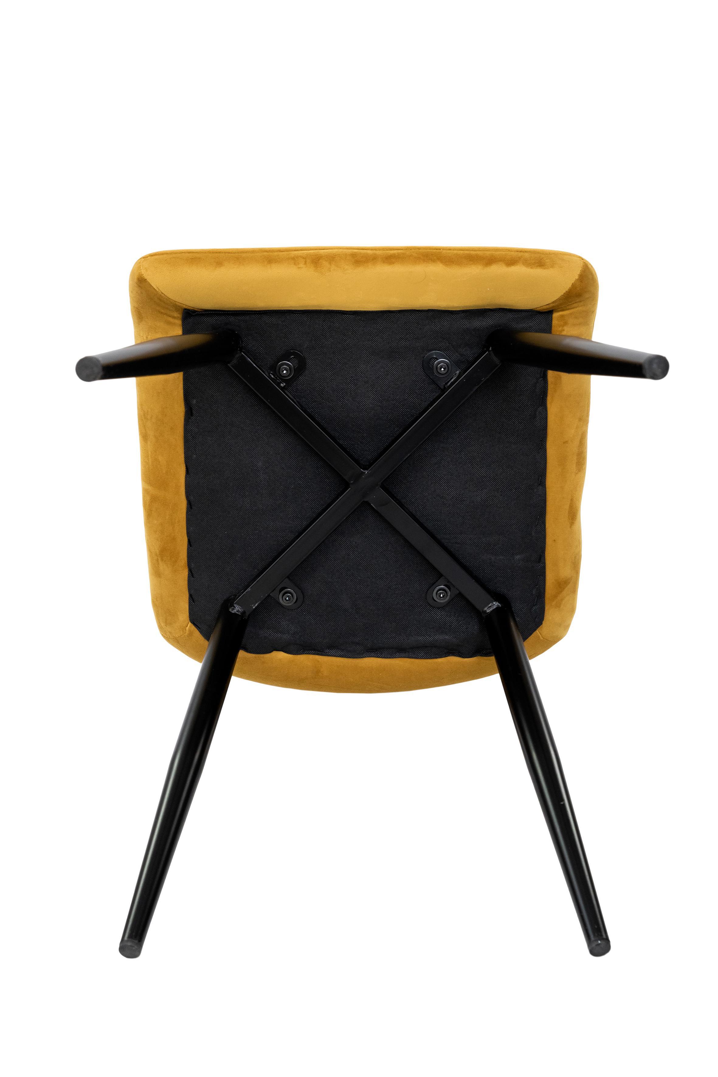 Стілець для кухні та вітальні ГРЕЙС Віллі 480х890х560 мм Чорний/Карі (GAА0057183) - фото 6 Стілець для кухні та вітальні ГРЕЙС Віллі 480х890х560 мм Чорний/Карі (GAА0057183) - фото 6