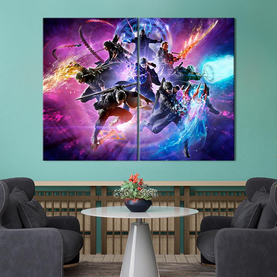 Настенний декор Волшебный постер Devil May Cry 5 165x122 см (A189-2)