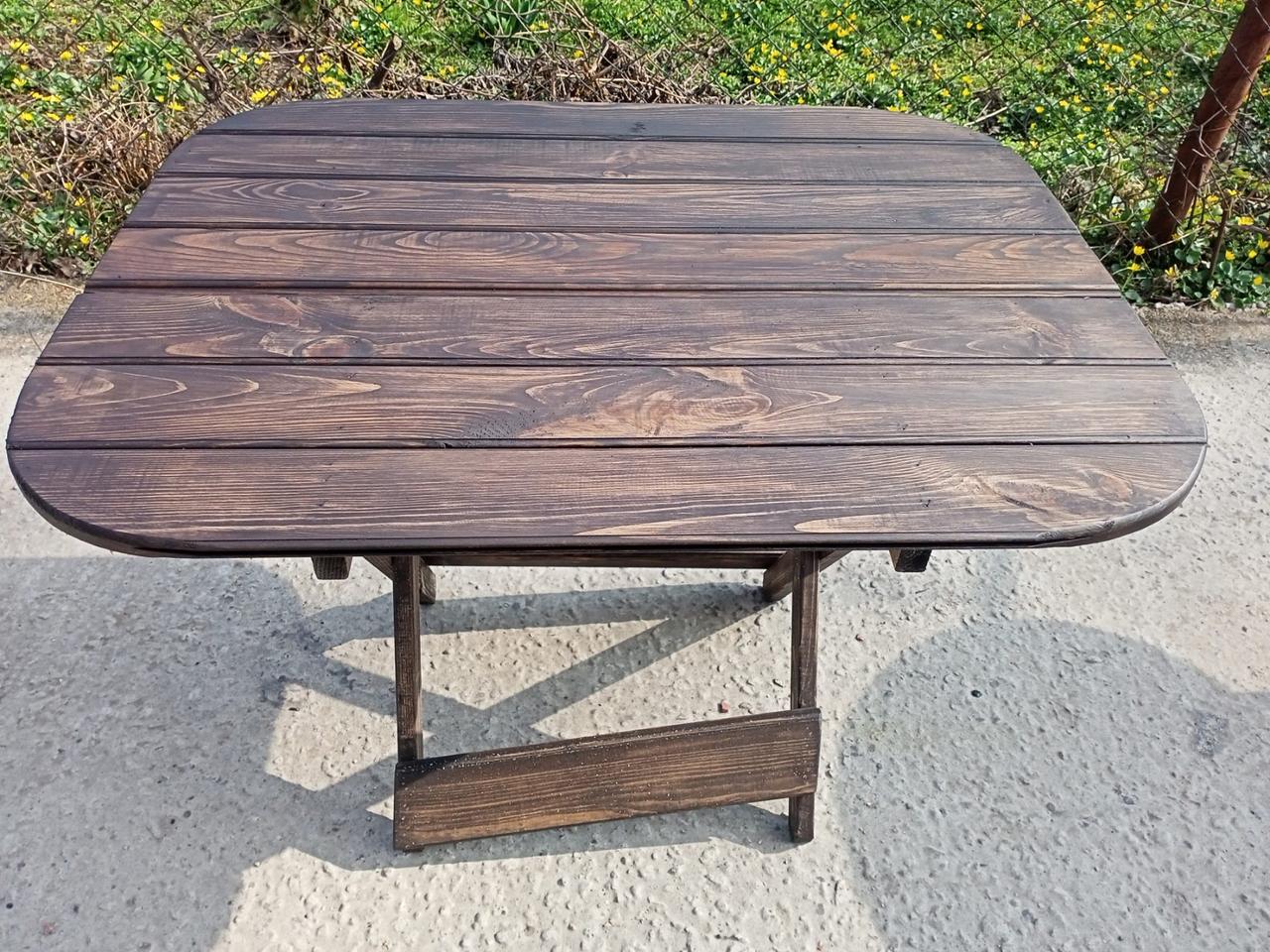 Столик дерев'яний із сосни 60х80 см (25442137) - фото 4 Столик дерев'яний із сосни 60х80 см (25442137) - фото 4