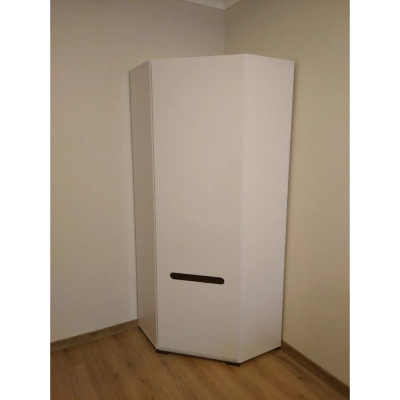 Шафа кутова ВМК Ацтека SZFN1D/21/10 Білий/Білий глянець (GRB-1651) - фото 3 Шафа кутова ВМК Ацтека SZFN1D/21/10 Білий/Білий глянець (GRB-1651) - фото 3