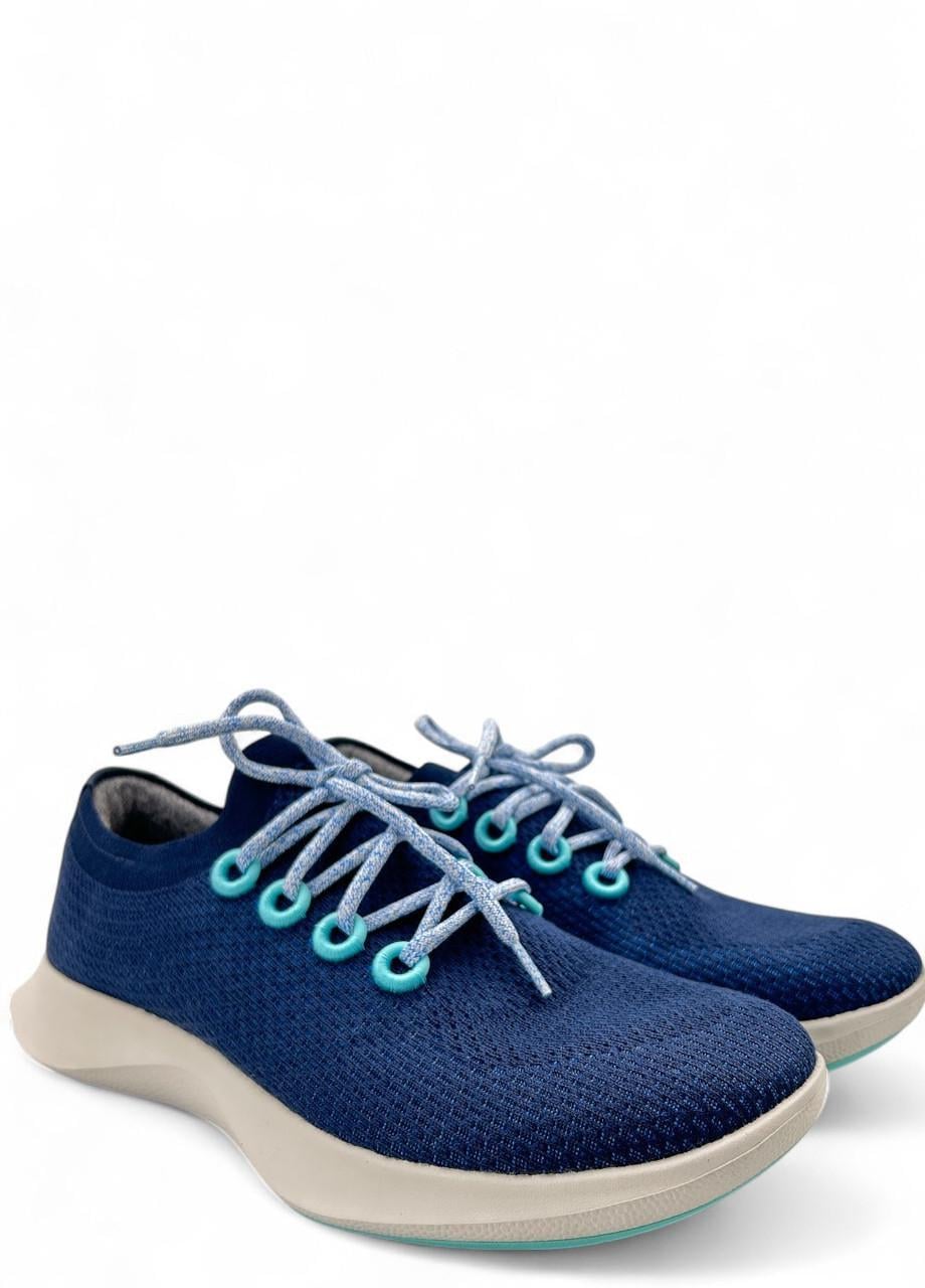 Кроссовки мужские Allbirds Tree Dasher Crest р. 39 25,5 см Синий (2835155529)