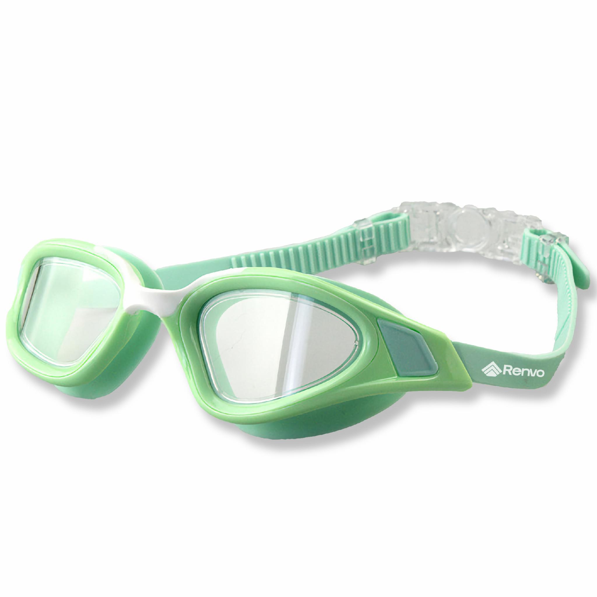Очки для плавания Renvo Javari Уни Anti-fog OSFM Зеленый (2SG300-11)