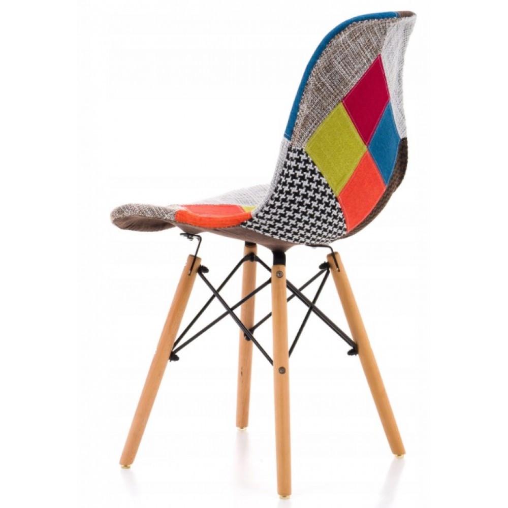 Стул для кухни обеденный Bonro В-439 PW01 PATCHWORK (42300080) - фото 4