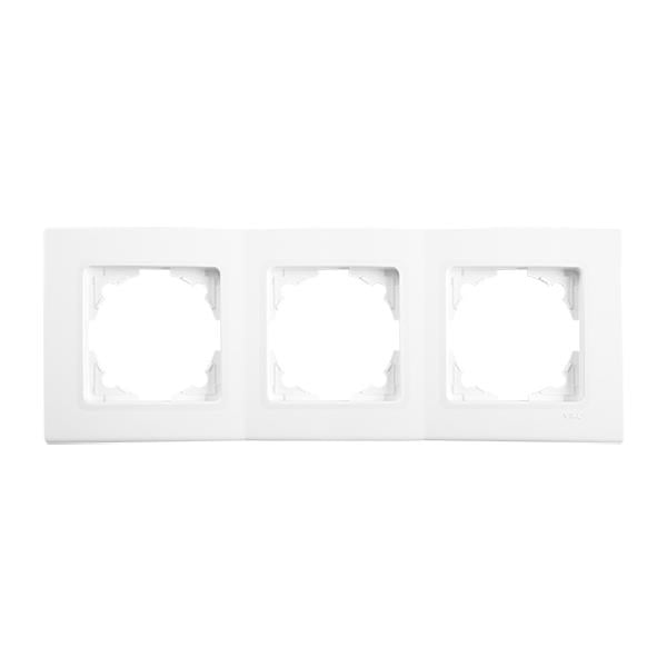 Рамка Viko Linnera 3-местная Белый