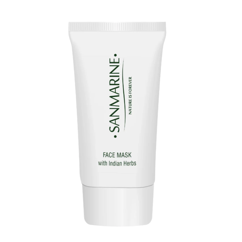 Маска заспокійлива з індійськими травами Sanmarine Natural Elements Face Mask With Indian Herb 150 мл
