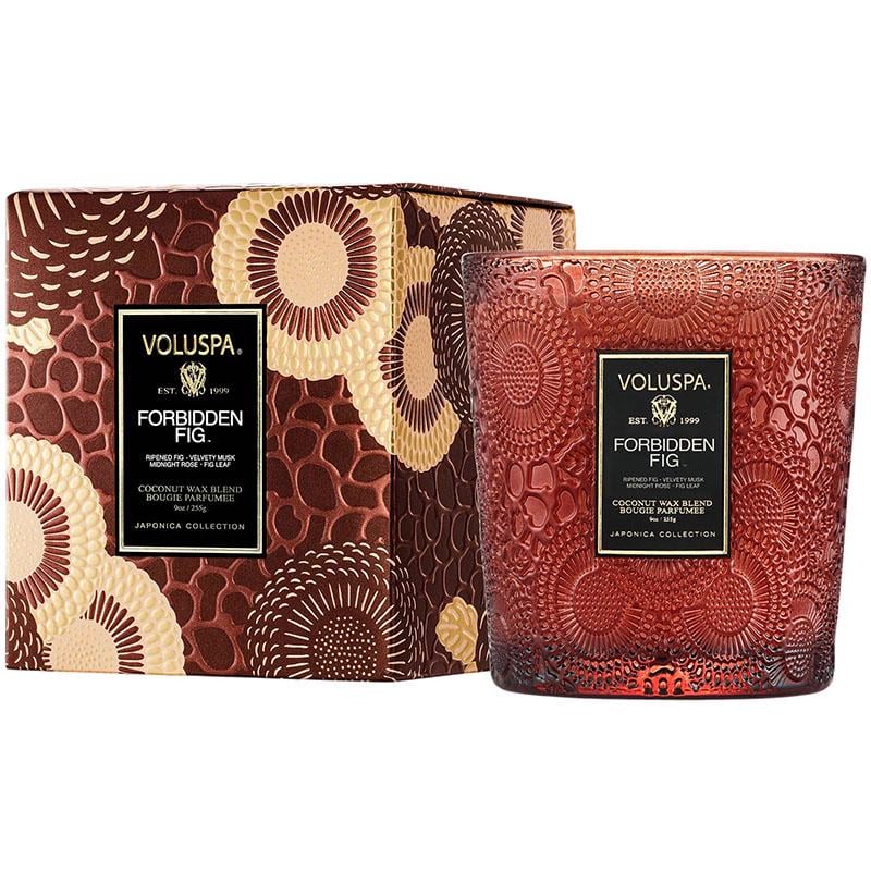 Свеча ароматическая Voluspa Japonica Forbidden Fig 255 г стеклянный стакан (111004504)