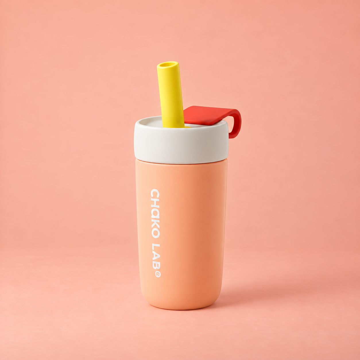 Термочашка Chako Lab Split Cup Apricot 570 мл Оранжевый (68033382547677)