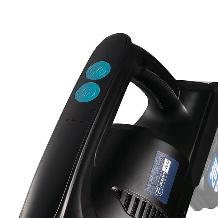 Пылесос аккумуляторный PROFI-TEC 20V PVC2120BL с турбощеткой и LED подсветкой (006283) - фото 8 Пылесос аккумуляторный PROFI-TEC 20V PVC2120BL с турбощеткой и LED подсветкой (006283) - фото 8