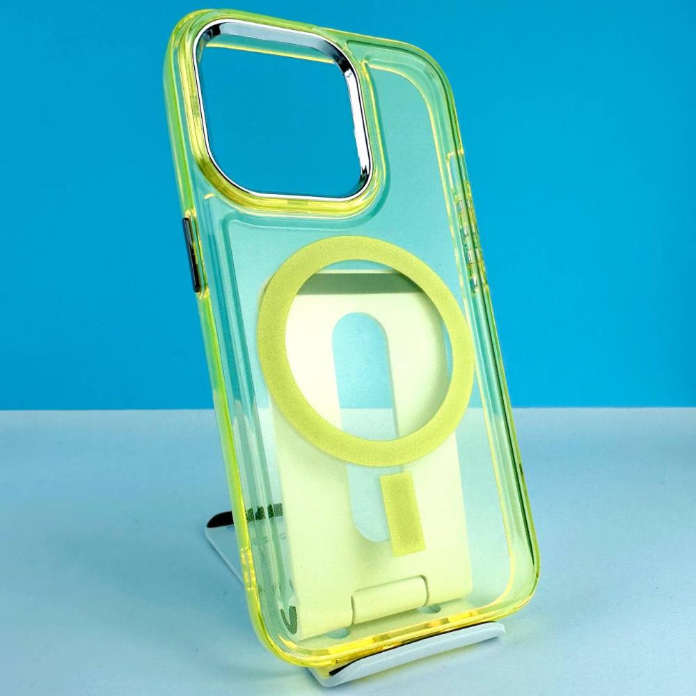 Чохол Colorful Case з MagSafe для iPhone 12/12 Pro Жовтий