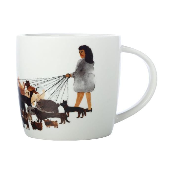 Кружка для кофе Maxwell & Williams BEST FURRY FRIENDS Dog Walker фарфор 400 мл (2631610)