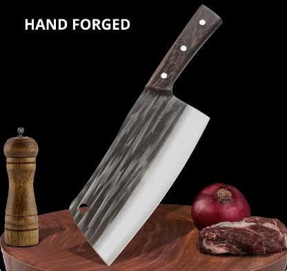 Ніж для різання м'яса кований ручної роботи з нержавіючої сталі (2288340296) - фото 6 Ніж для різання м'яса кований ручної роботи з нержавіючої сталі (2288340296) - фото 6