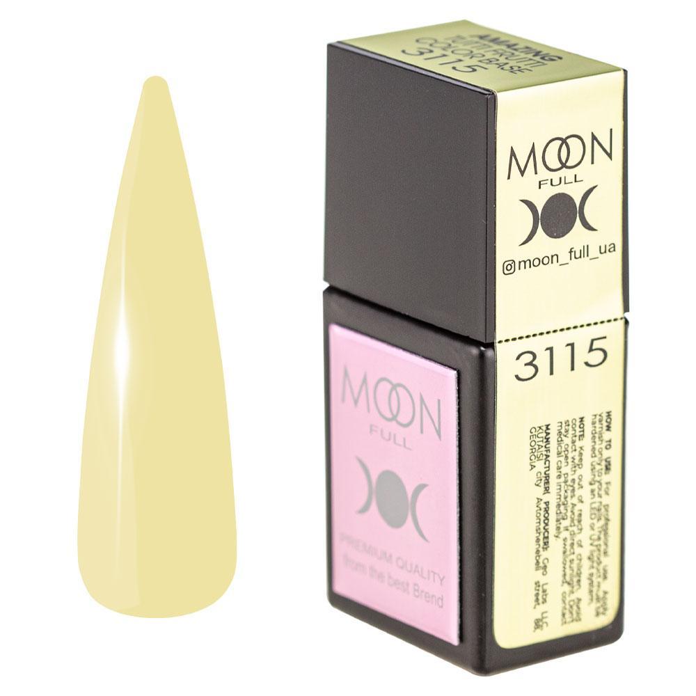 Базовое покрытие цветное Moon Full AMAZING Tutti Frutti №3115 12 мл