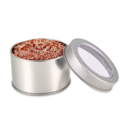 Губка мідна в корпусі для очищення жала паяльника (JSD-1006) Губка мідна в корпусі для очищення жала паяльника (JSD-1006)