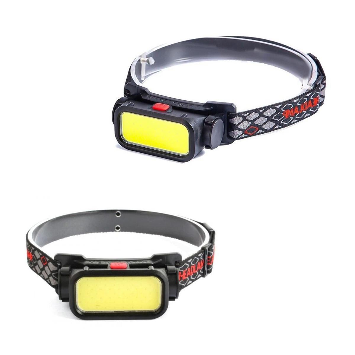 Ліхтарик налобний Rechargeable Headlamp BL-008 USB-C Білий/Червоне світло (1010299-Black) - фото 6