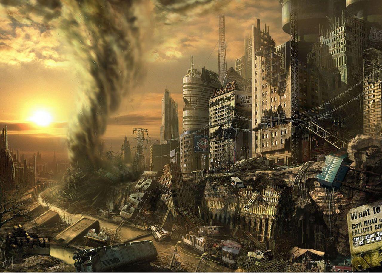 Картина GeekLand Fallout Tornado 60х40 см (FL 09.006)