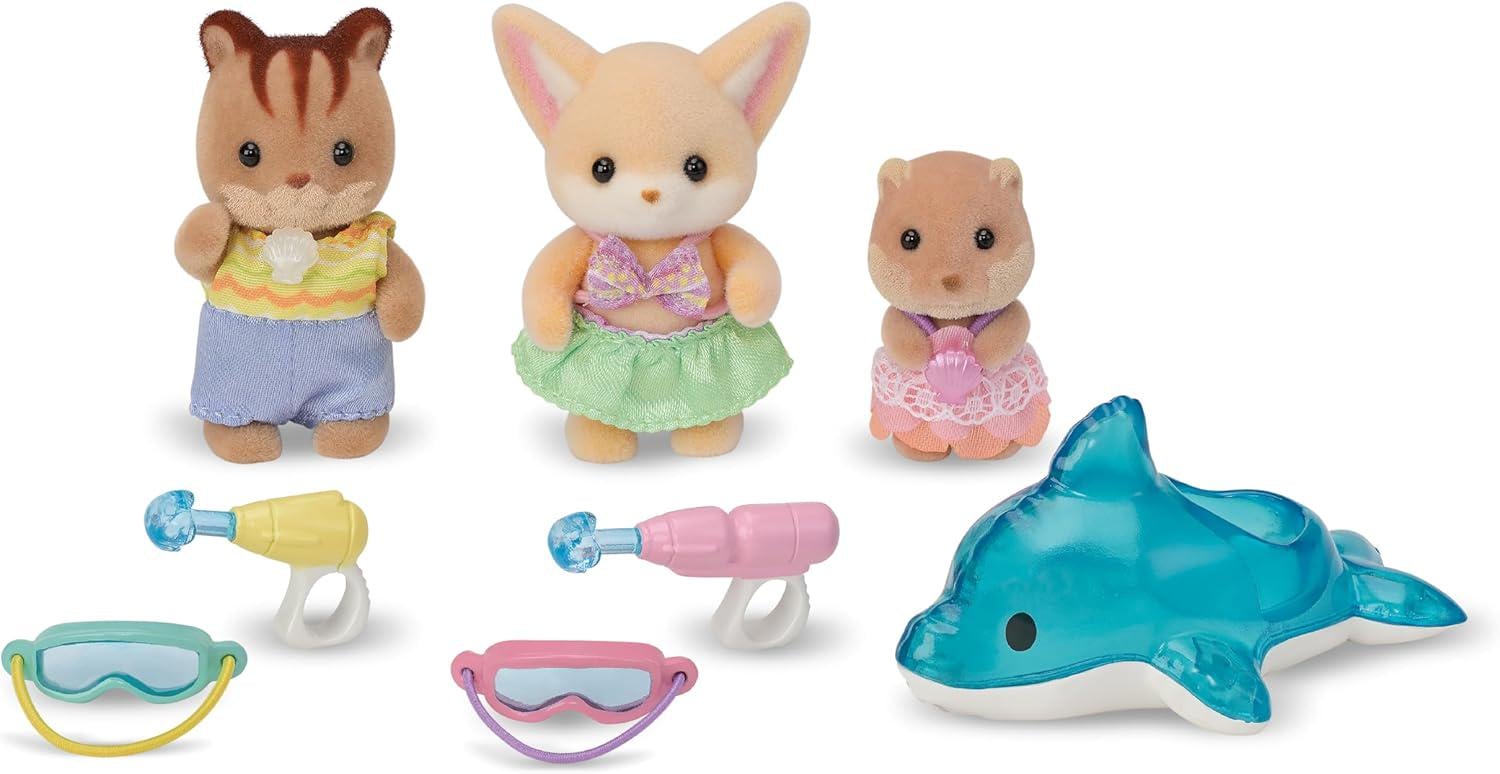Детский игровой набор Sylvanian Families Малыши развлечения в бассейне (5749)