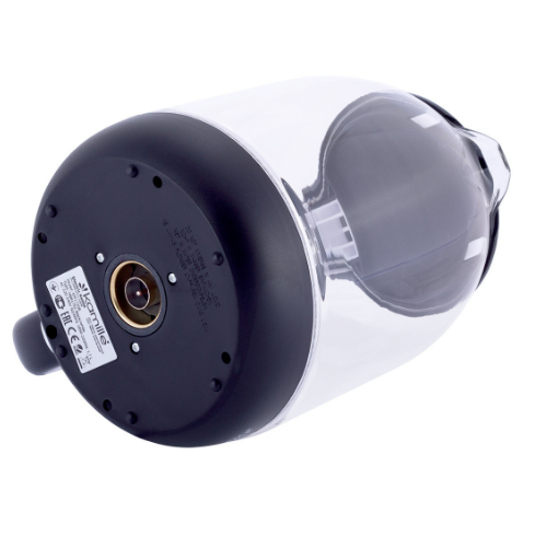 Електрочайник дисковий Kamille пластик 1,7 л 1850-2200W Біло-чорний (УТ000062550) - фото 3