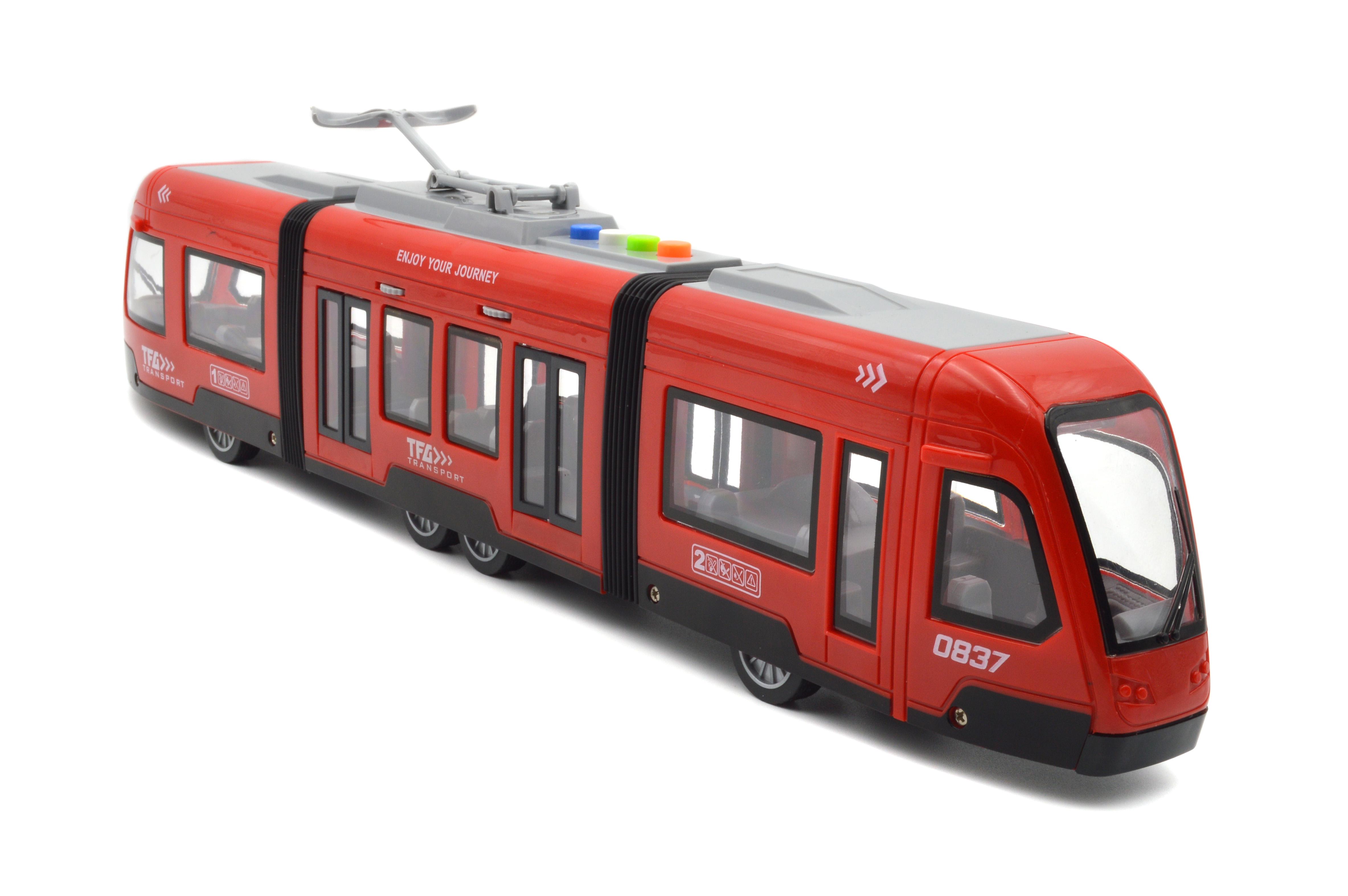 Трамвай WY930A масштаб 1:16 звук/світло/відчиняються двері (30358473) - фото 6 Трамвай WY930A масштаб 1:16 звук/світло/відчиняються двері (30358473) - фото 6