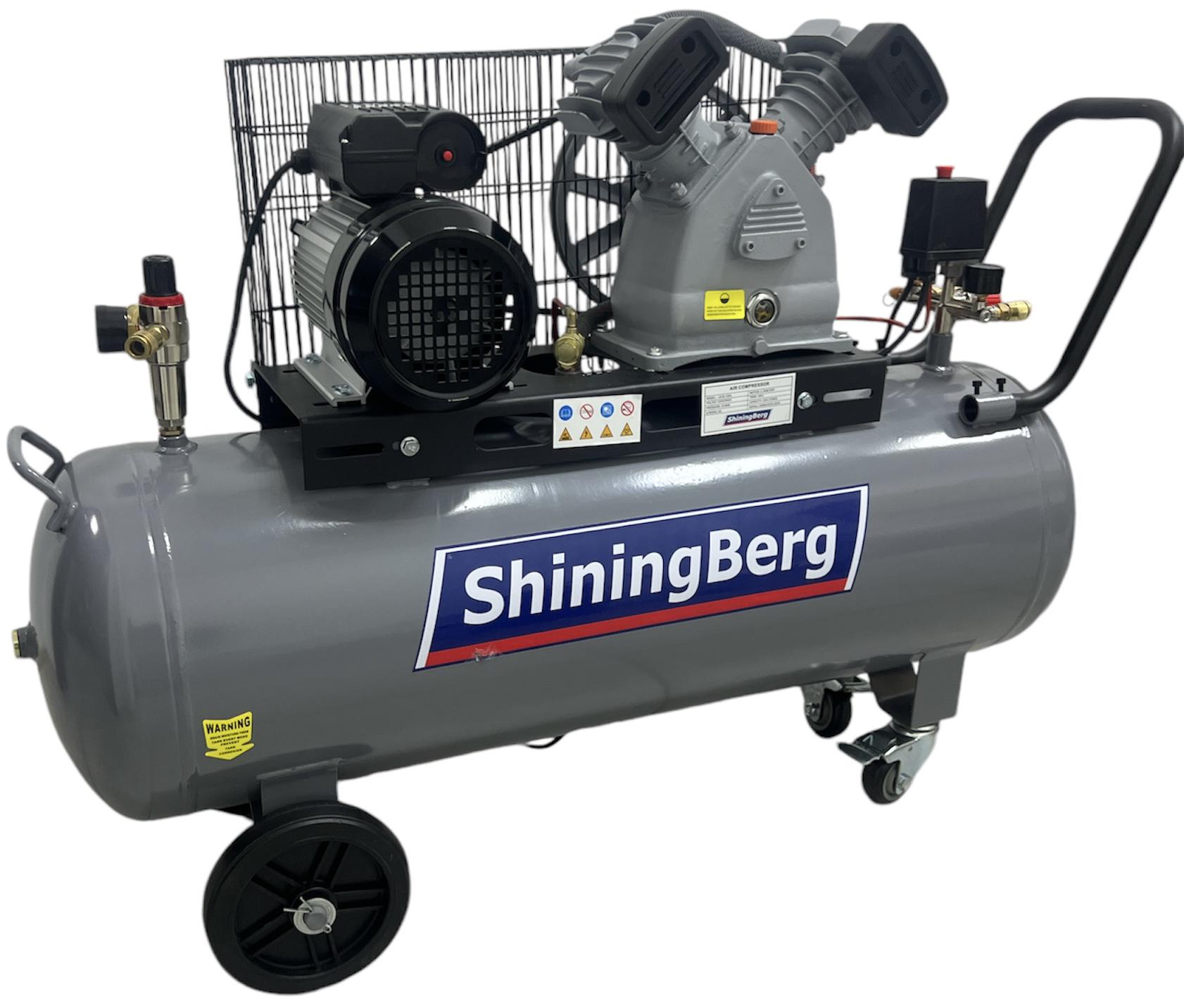 Компресор поршневий ShiningBerg LB30-100L-M, 220/230 В 100 л - фото 8