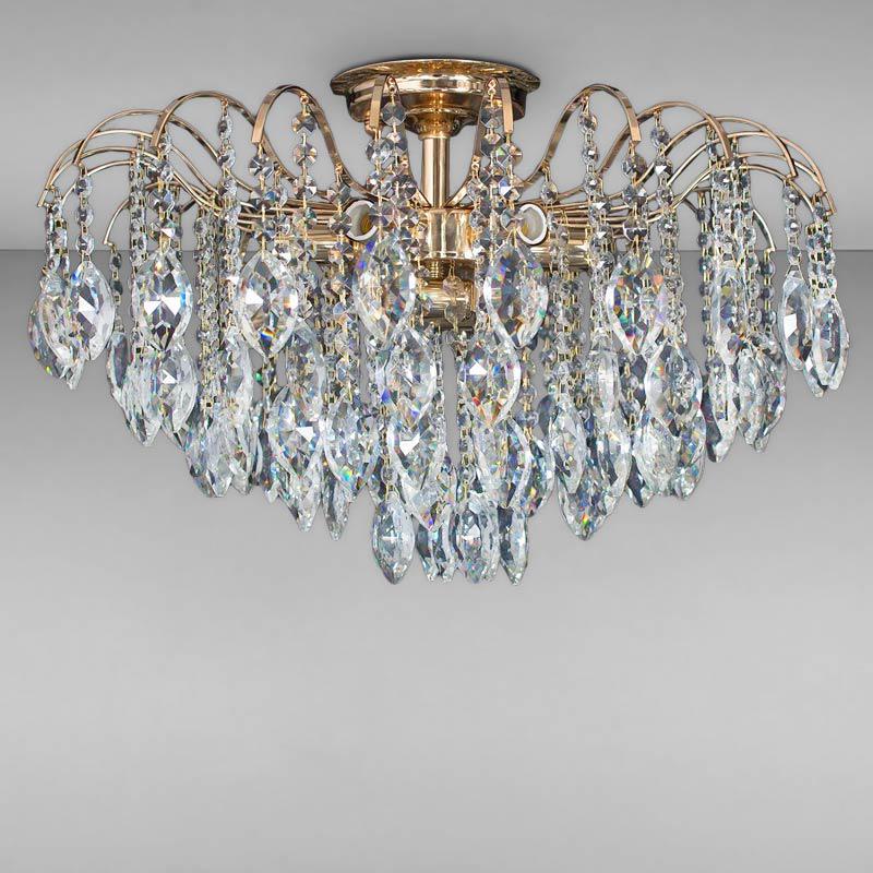 Люстра хрустальная потолочная Light House SH-17020/8 Золотой (16088)