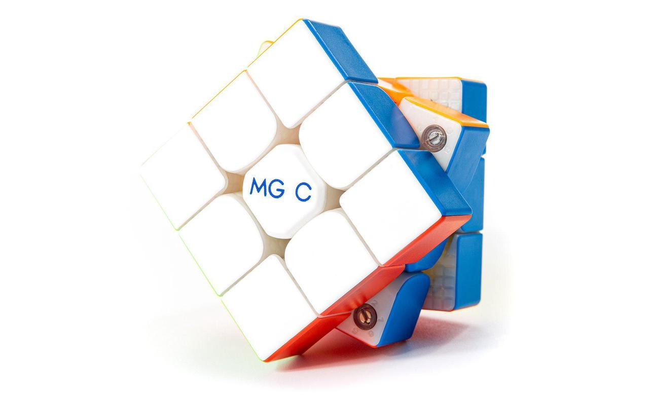 Головоломка кубик YJ MGC Evo 3x3 stickerless магнітний (136880) - фото 4