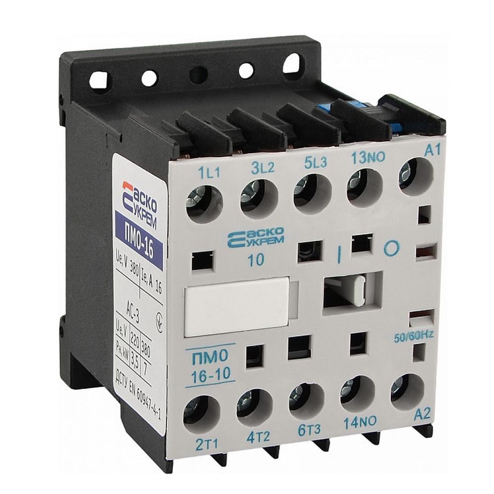 Пускатель магнитный АСКО ПМ 0-16-10 M7 220 В LC1-K1210 (A0040010161)