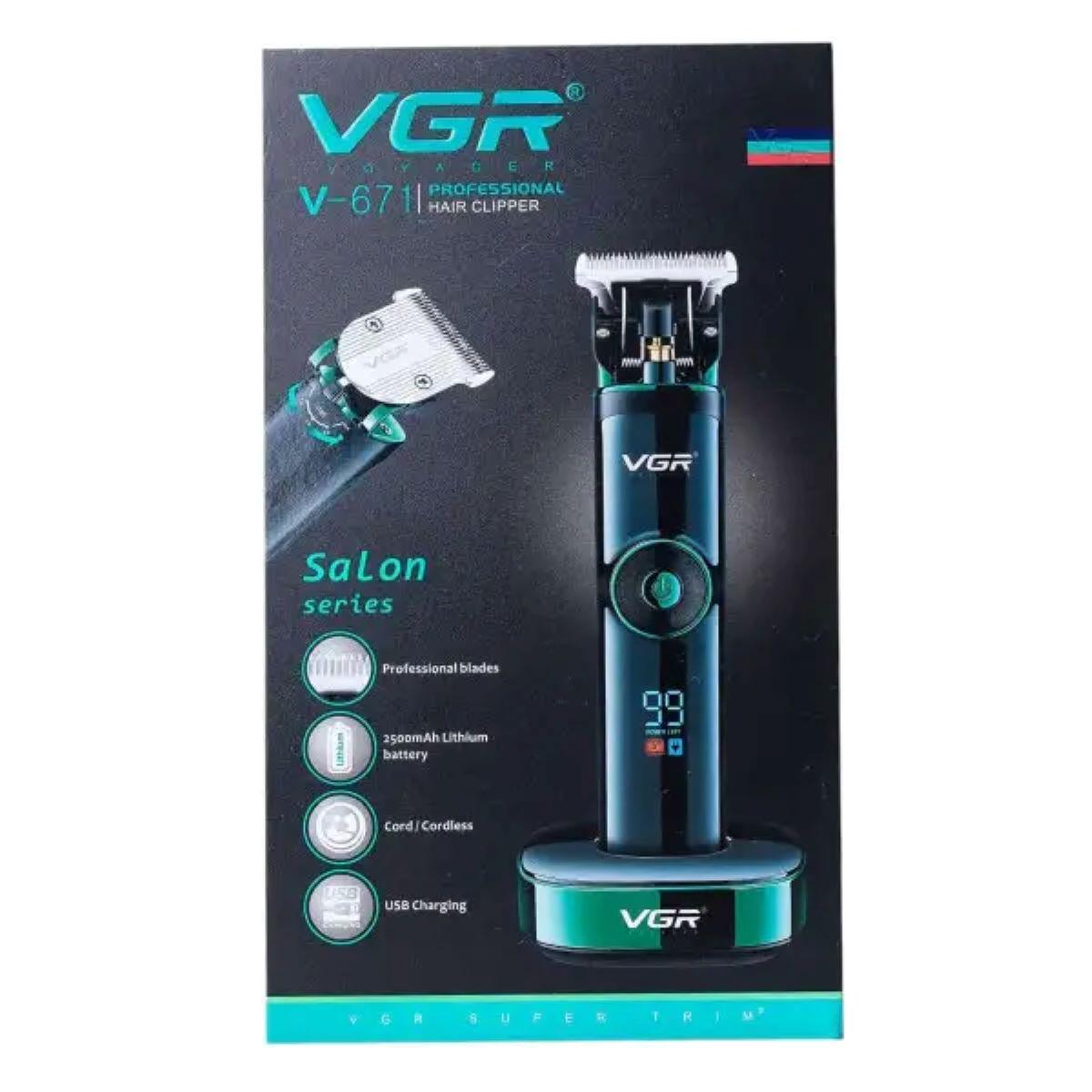 Машинка для стрижки VGR V-671 з насадками (3842) - фото 27 Машинка для стрижки VGR V-671 з насадками (3842) - фото 27