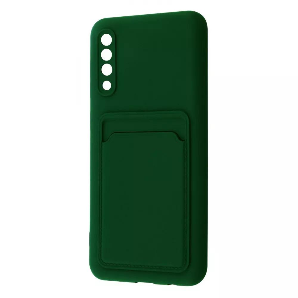 Чехол-накладка для телефона WAVE Colorful Pocket Samsung Galaxy A30s/A50 Dark green